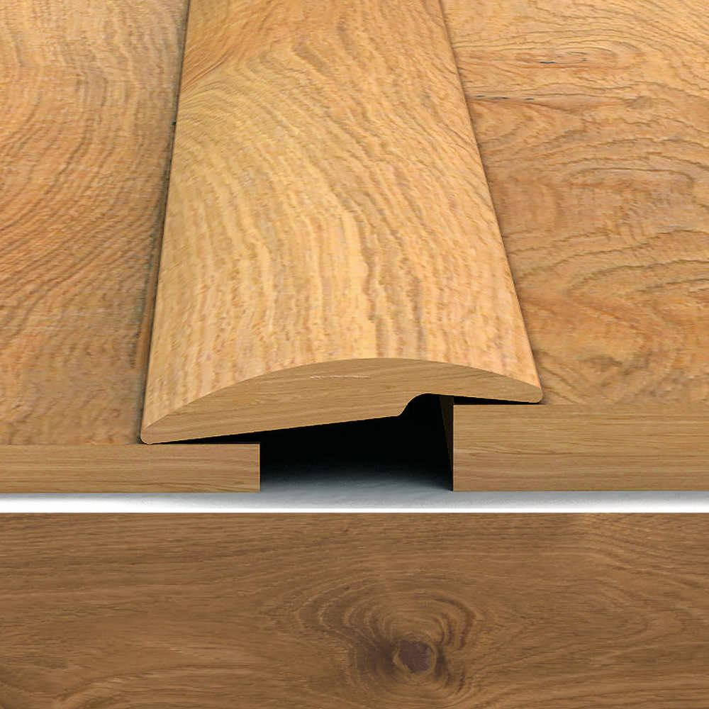 Profilo di legno vero 0,9 m Rovere affumicato