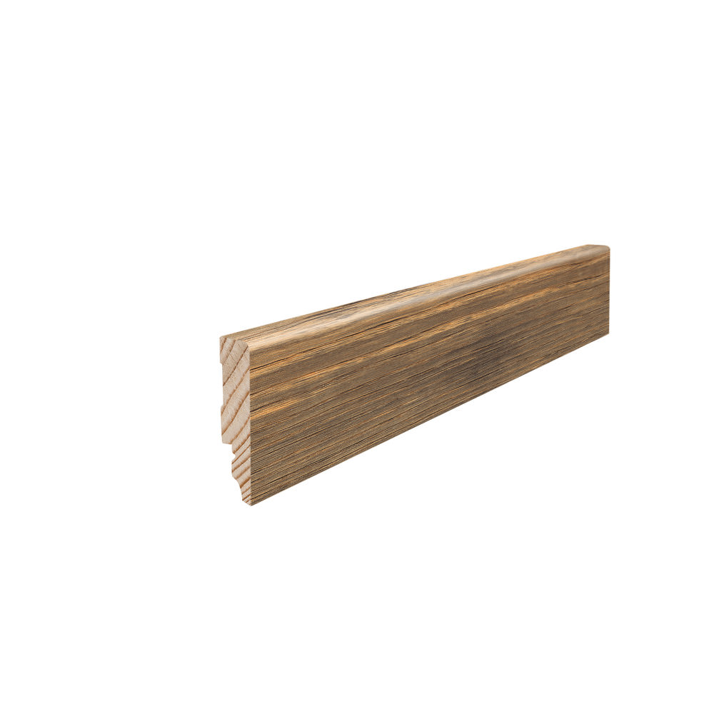 Skirting solid 16 x 58 mm 2,18 m natural oil Ash Barrique