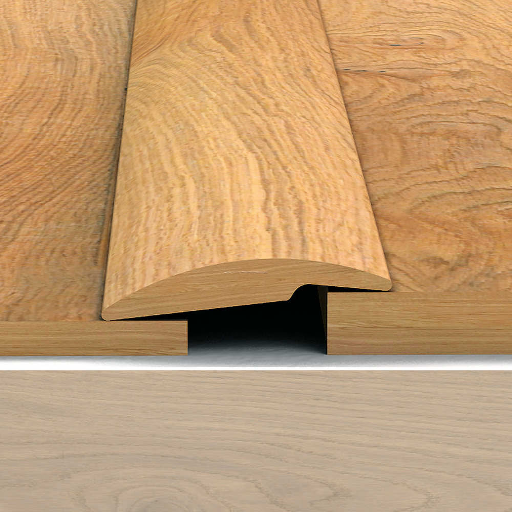 Profilo di legno vero 0,9 m Rovere grigio sabbia
